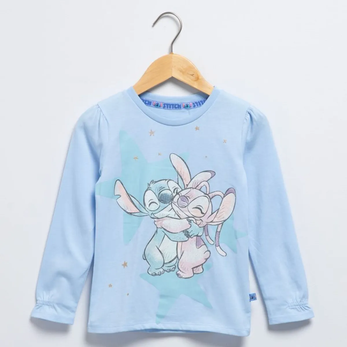 LILO & STITCH - Polo Niña Manga Larga Algodón Lilo Y Stitch