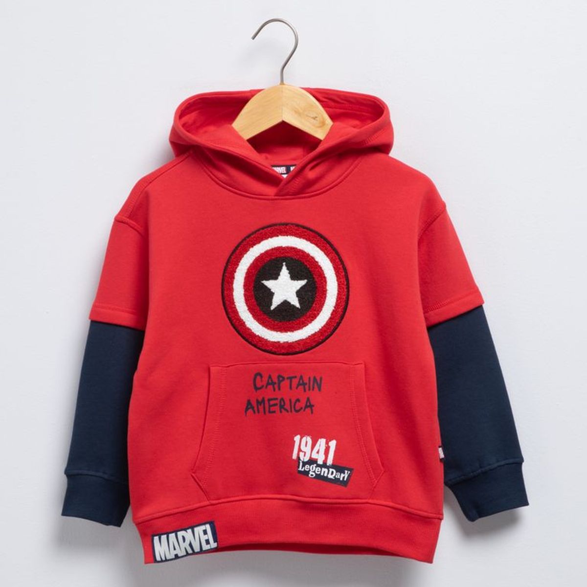 AVENGERS - Polera Niño Algodón Avengers