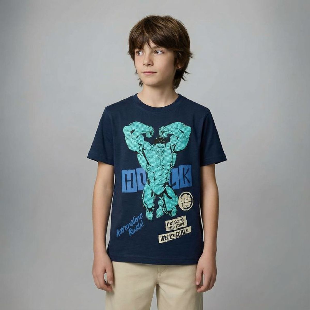 AVENGERS - Polo Niño Algodón Avengers