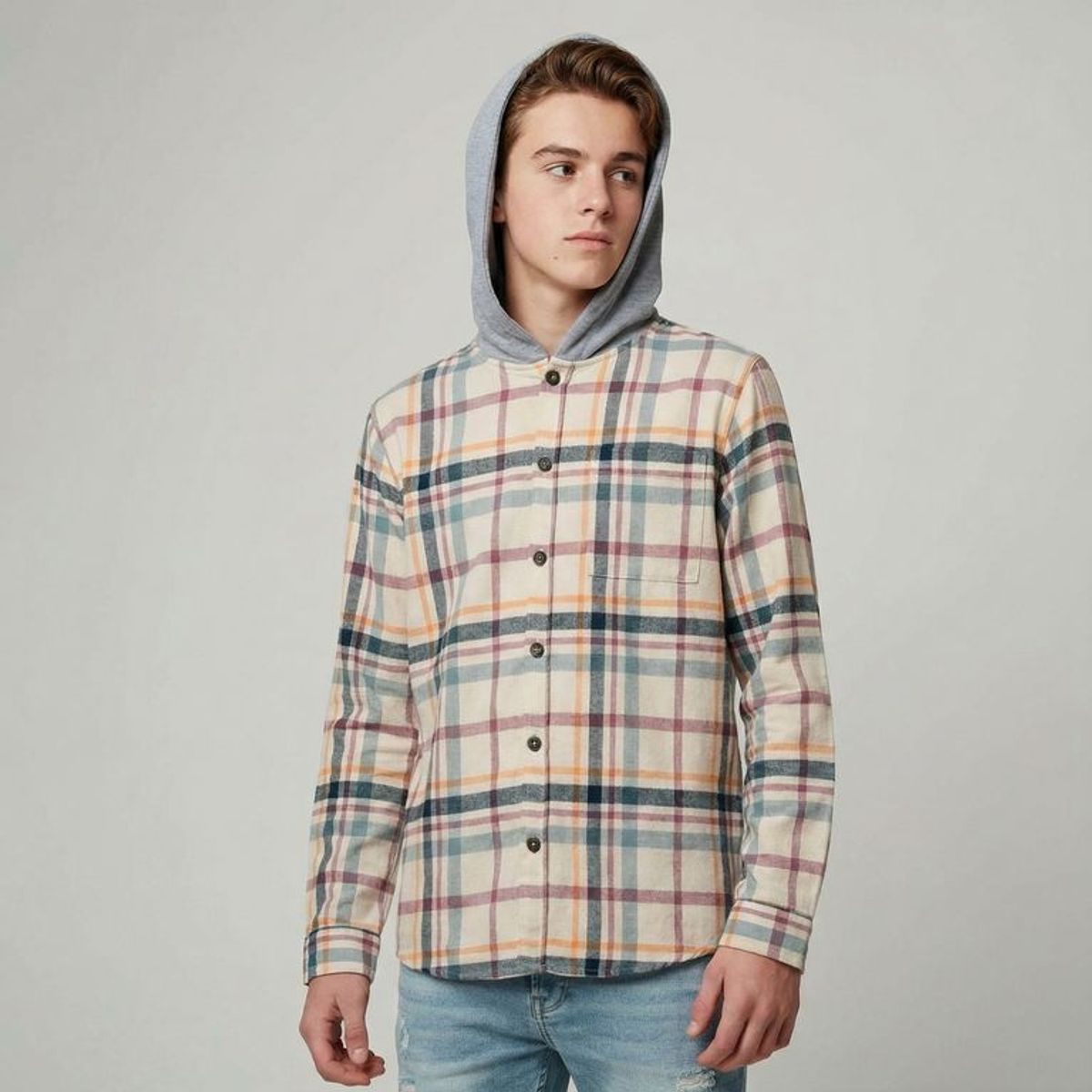 FEDERATION - Camisa Niño Manga Larga Algodón Federation