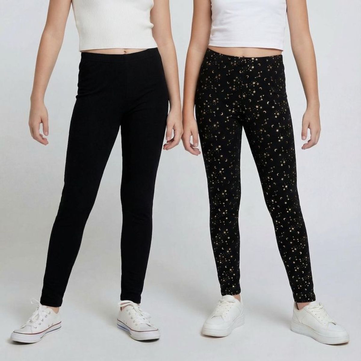 ELEVEN - Legging Niña Pack X2 Algodón Eleven