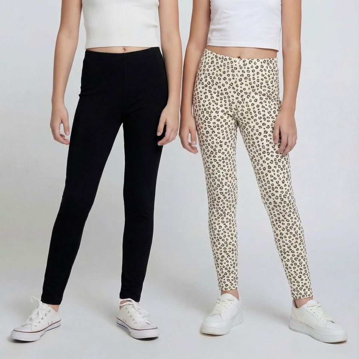 ELEVEN - Legging Niña Pack X2 Algodón Eleven