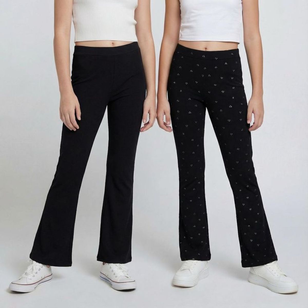 ELEVEN - Legging Niña Pack X2 Algodón Eleven