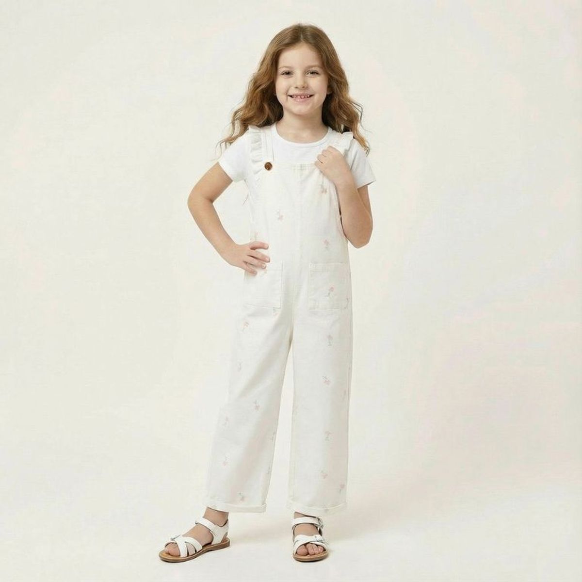 CONIGLIO - Overol Niña Algodón Coniglio