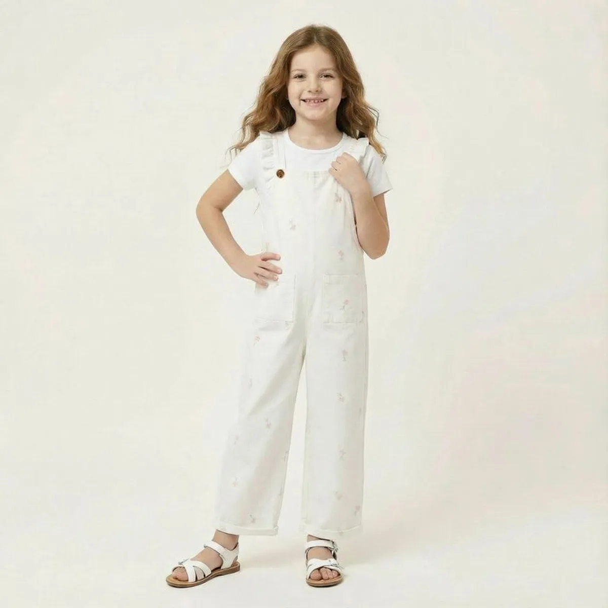 CONIGLIO - Overol Niña Algodón Coniglio