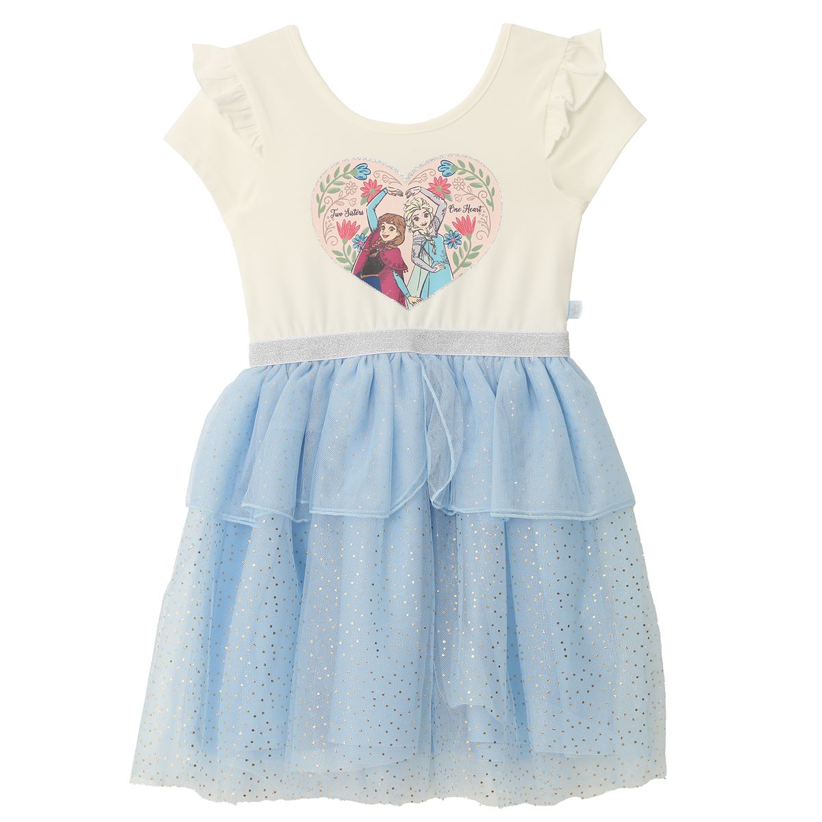 FROZEN - Vestido Niña Manga Corta  Algodón Frozen