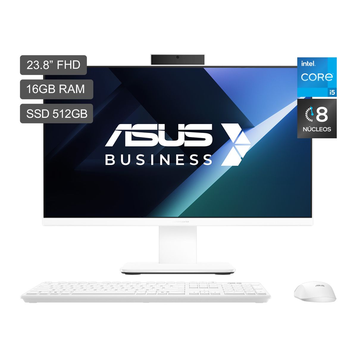 ASUS - Expertcenter P440va Aio 23.8" Intel Core I5-13420h 16gb 512gbssd - Blanco