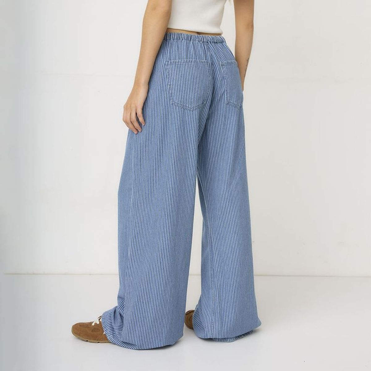 SYBILLA - Jean Wide Leg Tiro Alto Mujer Sybilla