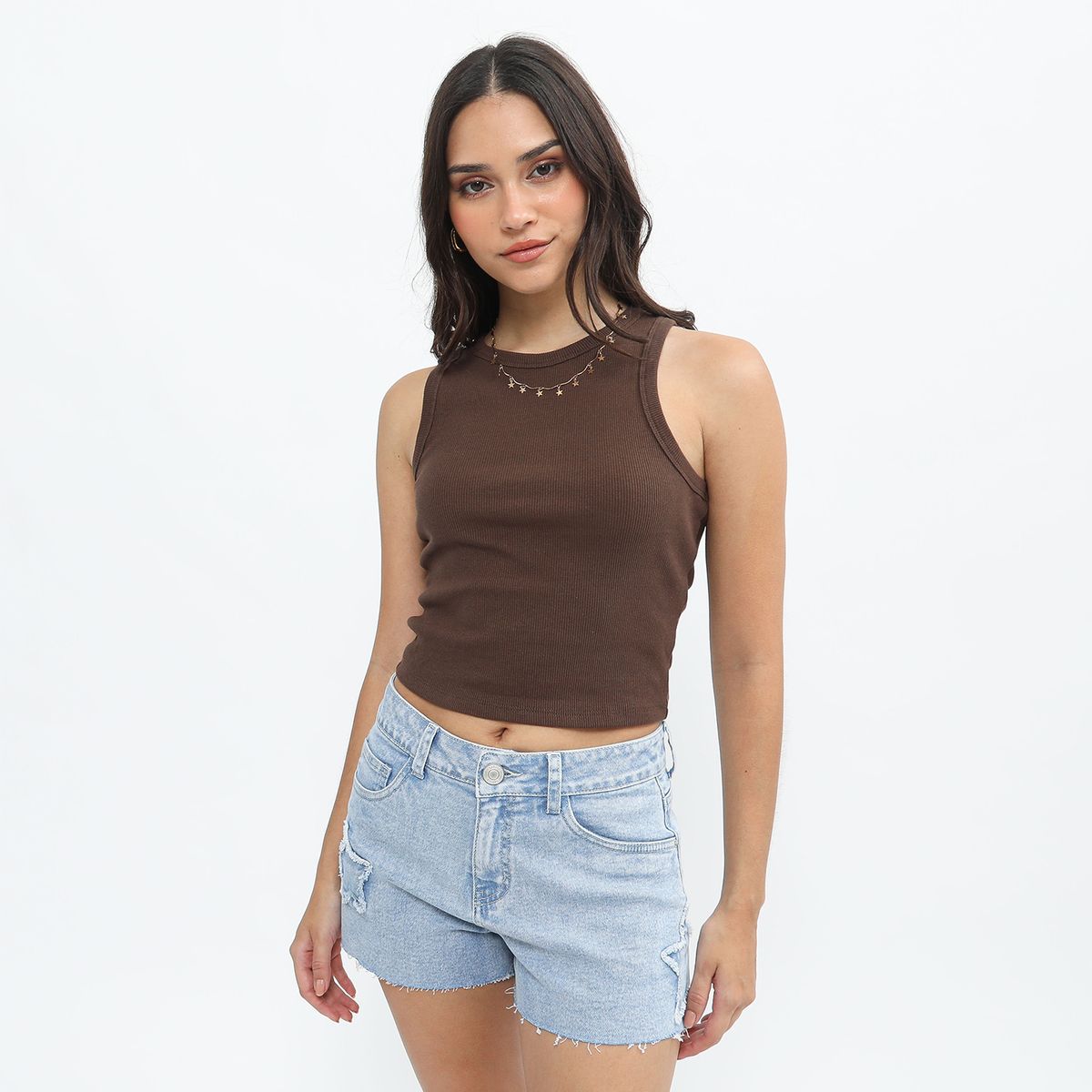 SYBILLA - Polo Sin Mangas Mujer Sybilla