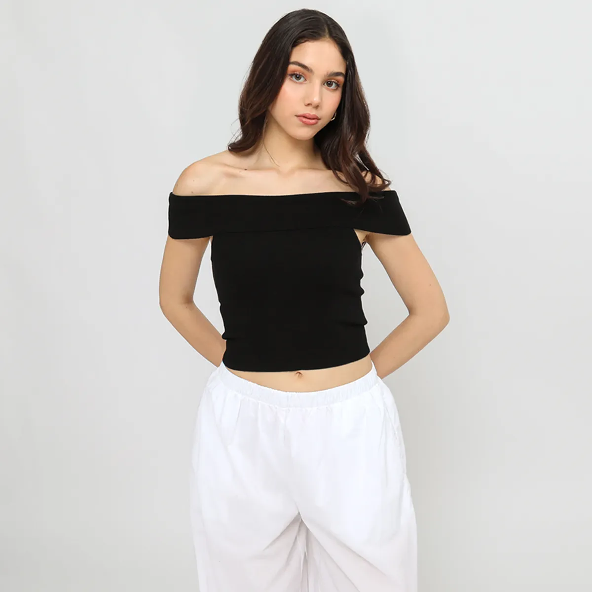 SYBILLA - Top Off Shoulder Mujer Sybilla