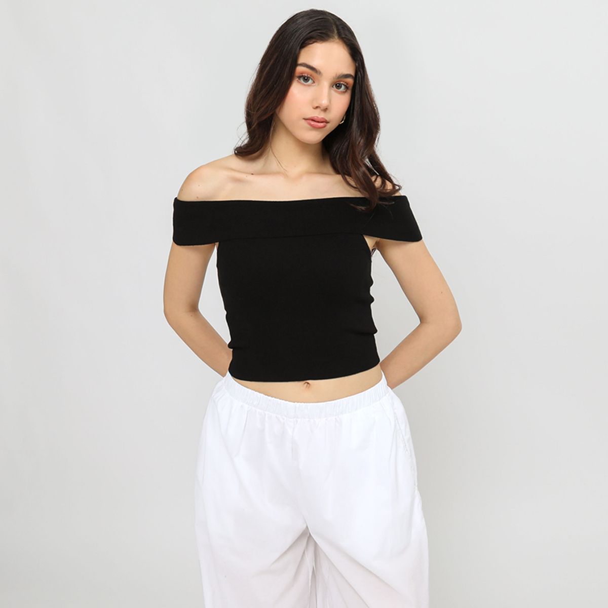 SYBILLA - Top Off Shoulder Mujer Sybilla