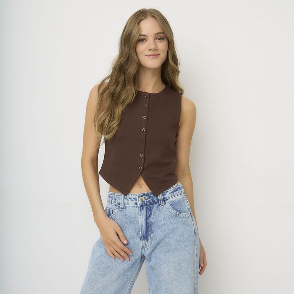 SYBILLA - Top Sin Mangas Mujer Sybilla