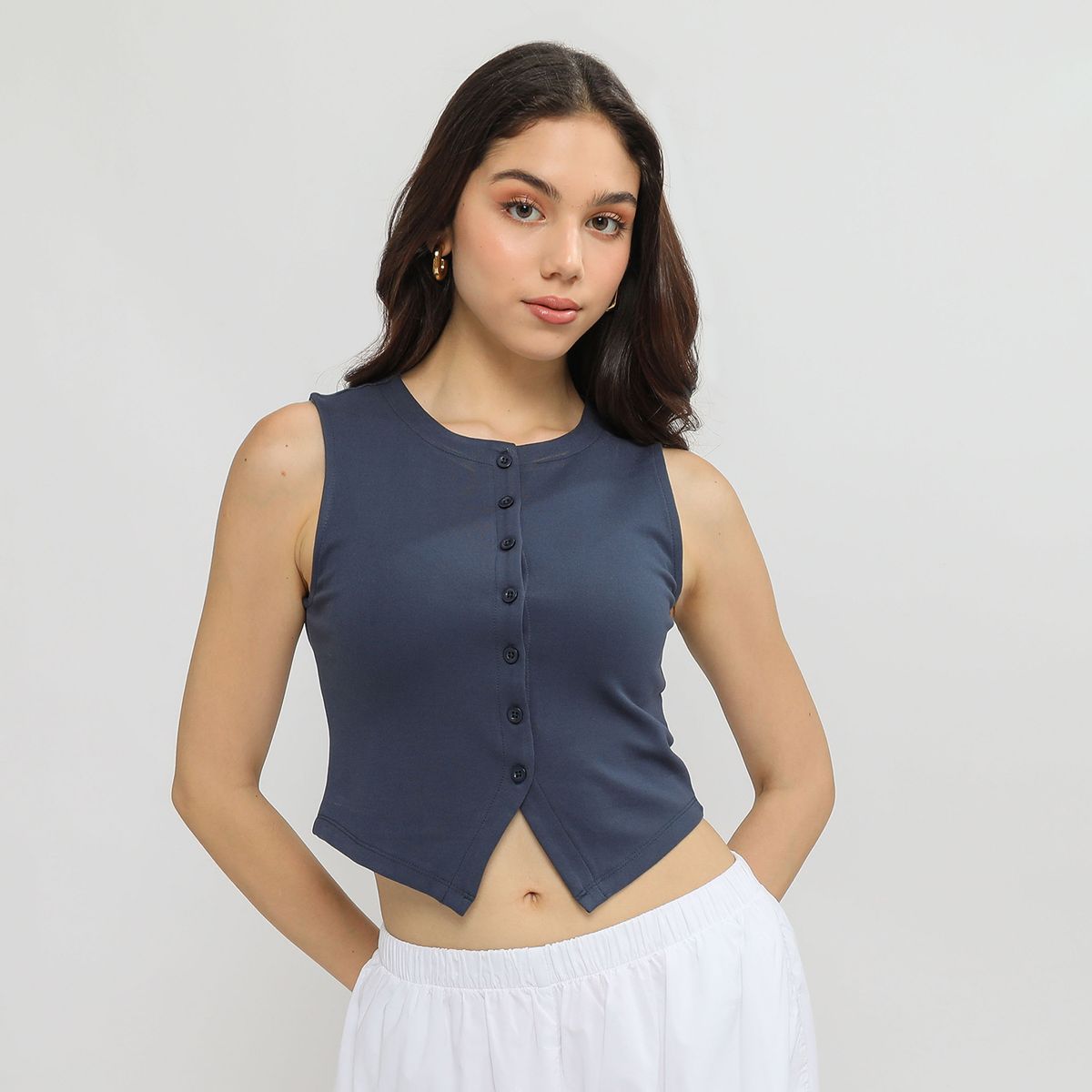 SYBILLA - Top Sin Mangas Mujer Sybilla