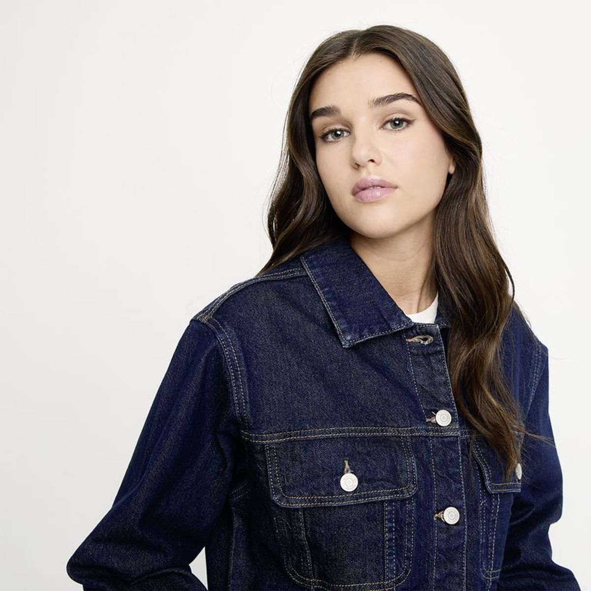 SYBILLA - Casaca Denim Mujer Sybilla