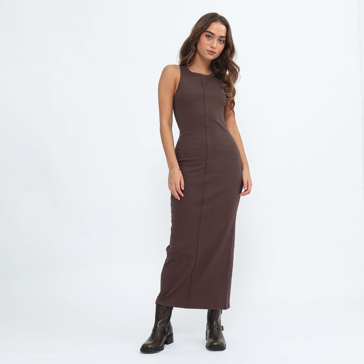 DENIMLAB - Vestido Largo Mujer Denimlab