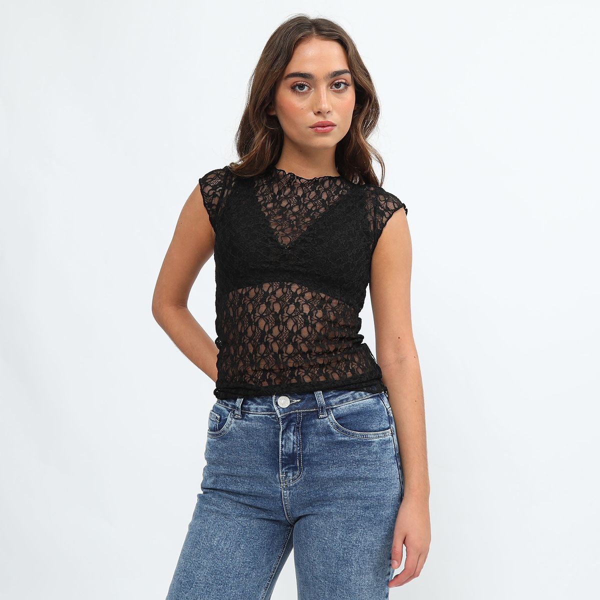 DENIMLAB - Polo Sin Mangas Mujer Denimlab