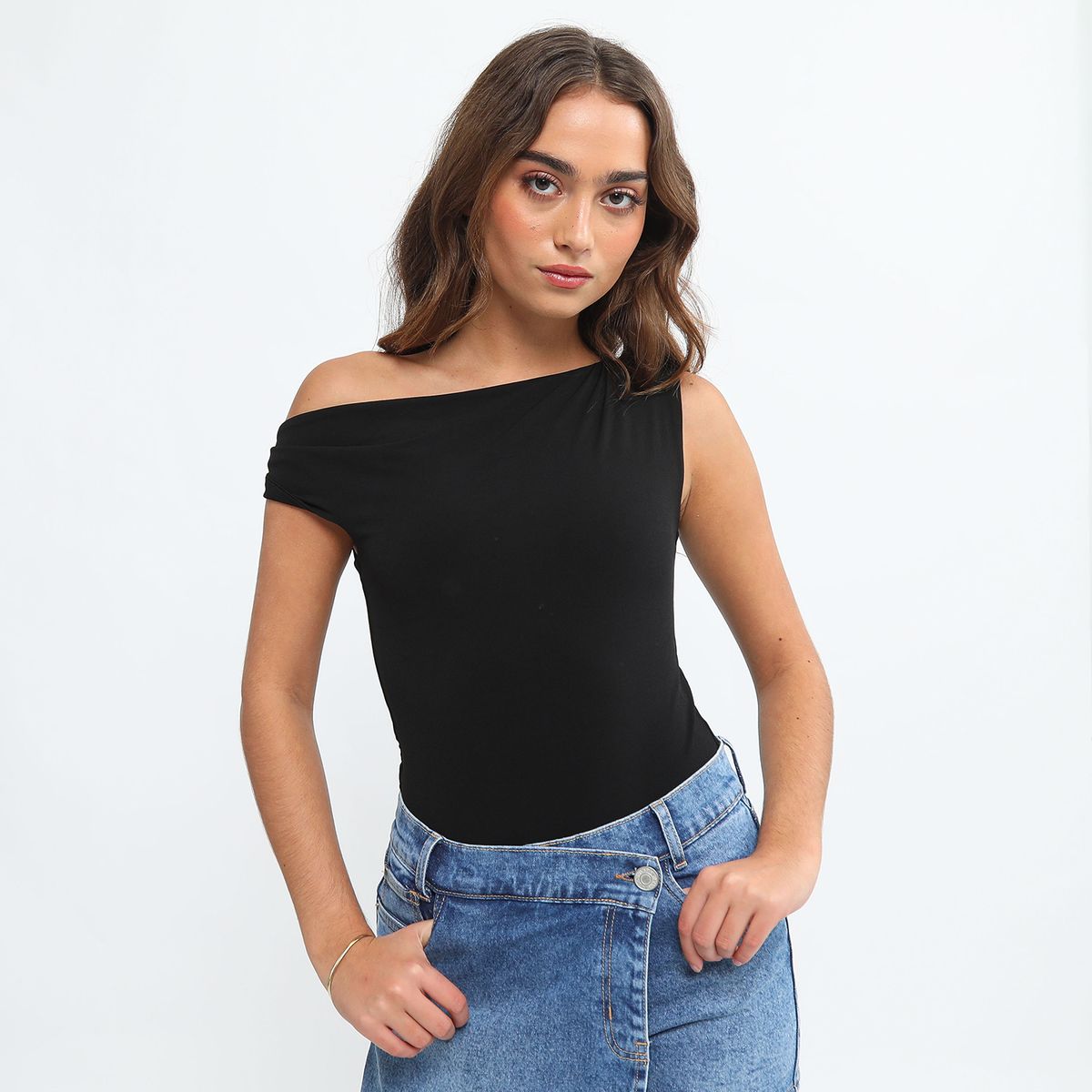 DENIMLAB - Body Asimétrico Mujer Denimlab