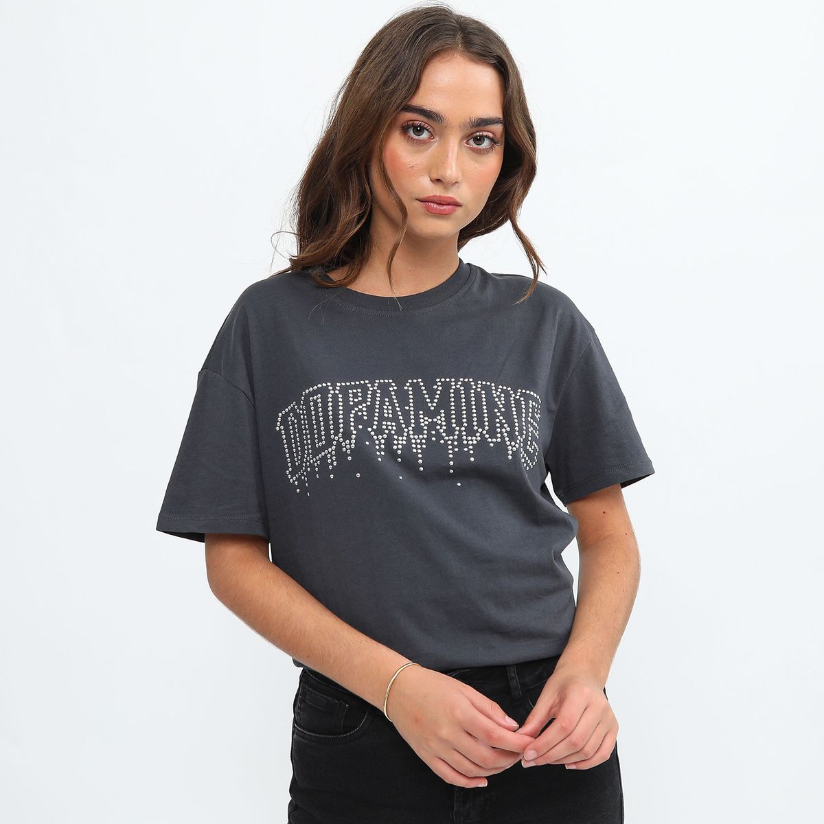 DENIMLAB - Polo Manga Corta Oversized Mujer Denimlab