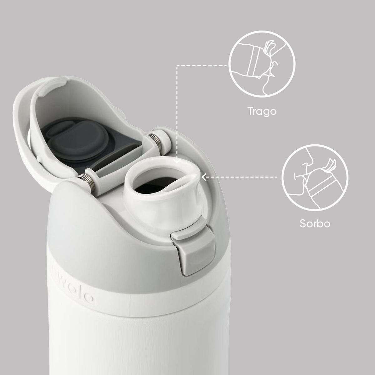 OWALA - Owala Termo Tomatodo Shy Marshmallow 710 Ml / 24 Oz