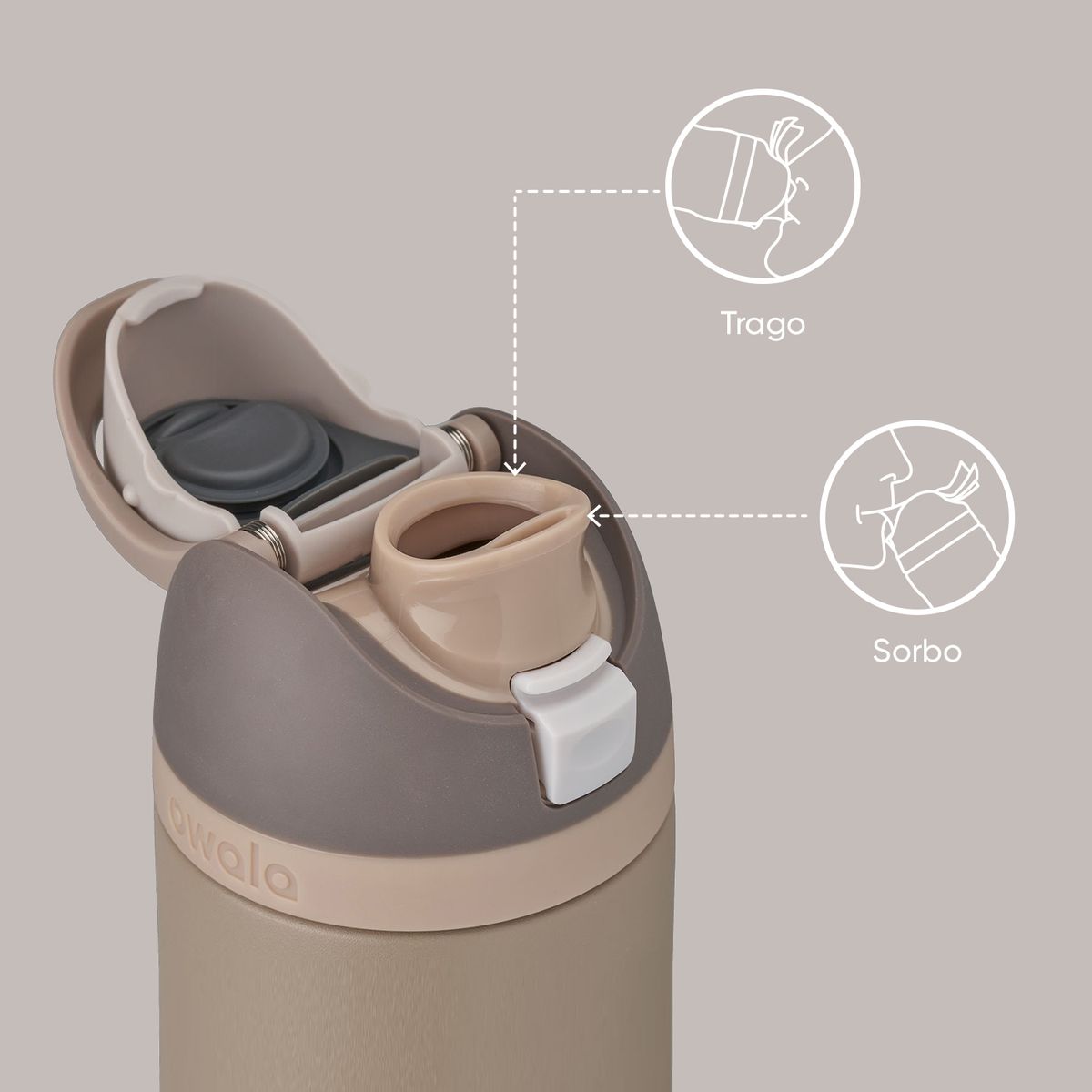 OWALA - Owala Termo Tomatodo Down Earth 710 Ml / 24 Oz