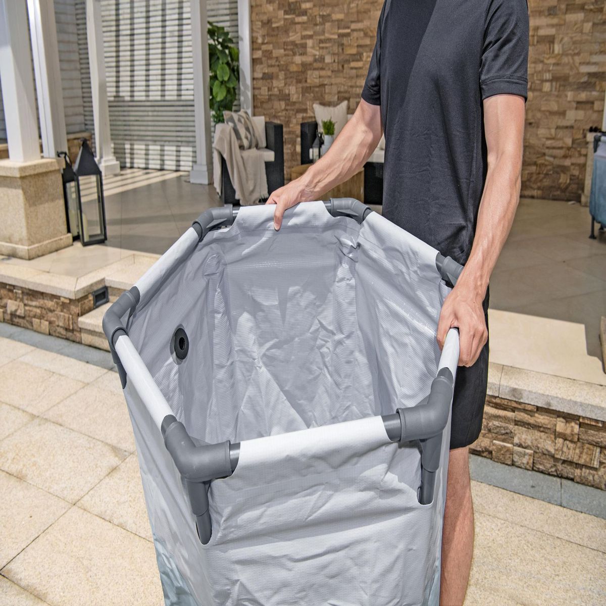 BESTWAY - Bañera De Hielo Lay-z-spa Glacial Dip Ice Bath 90 X 80 Cm Para 1 Persona