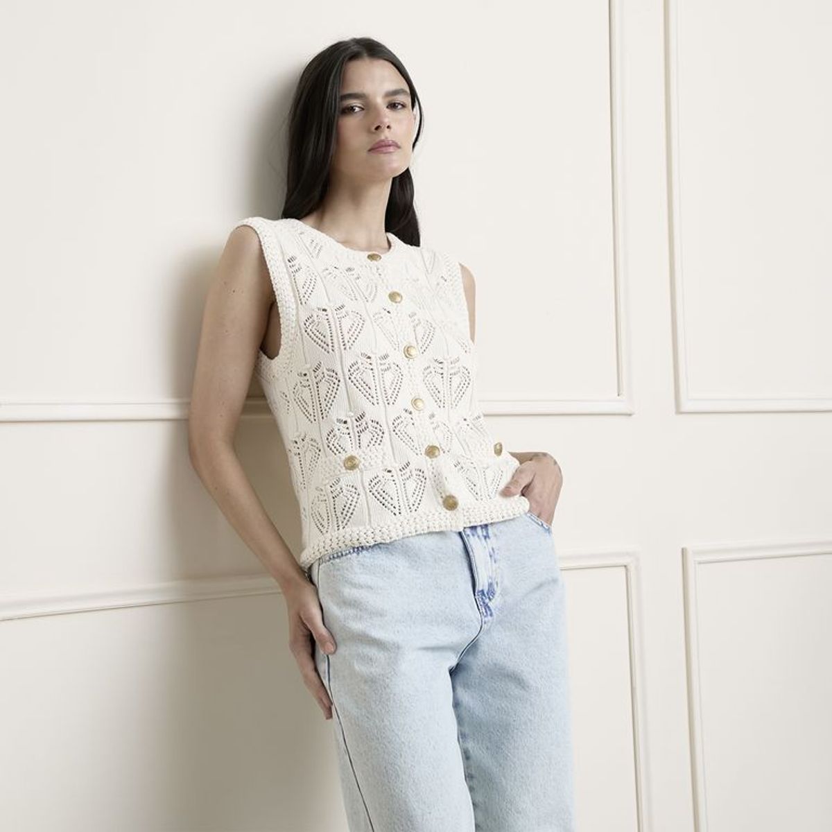 BASEMENT - Chaleco Mujer Basement