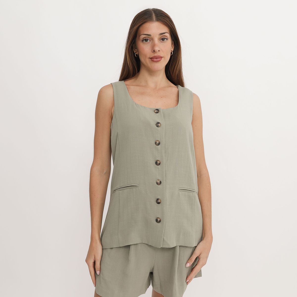 BASEMENT - Chaleco Mujer Basement