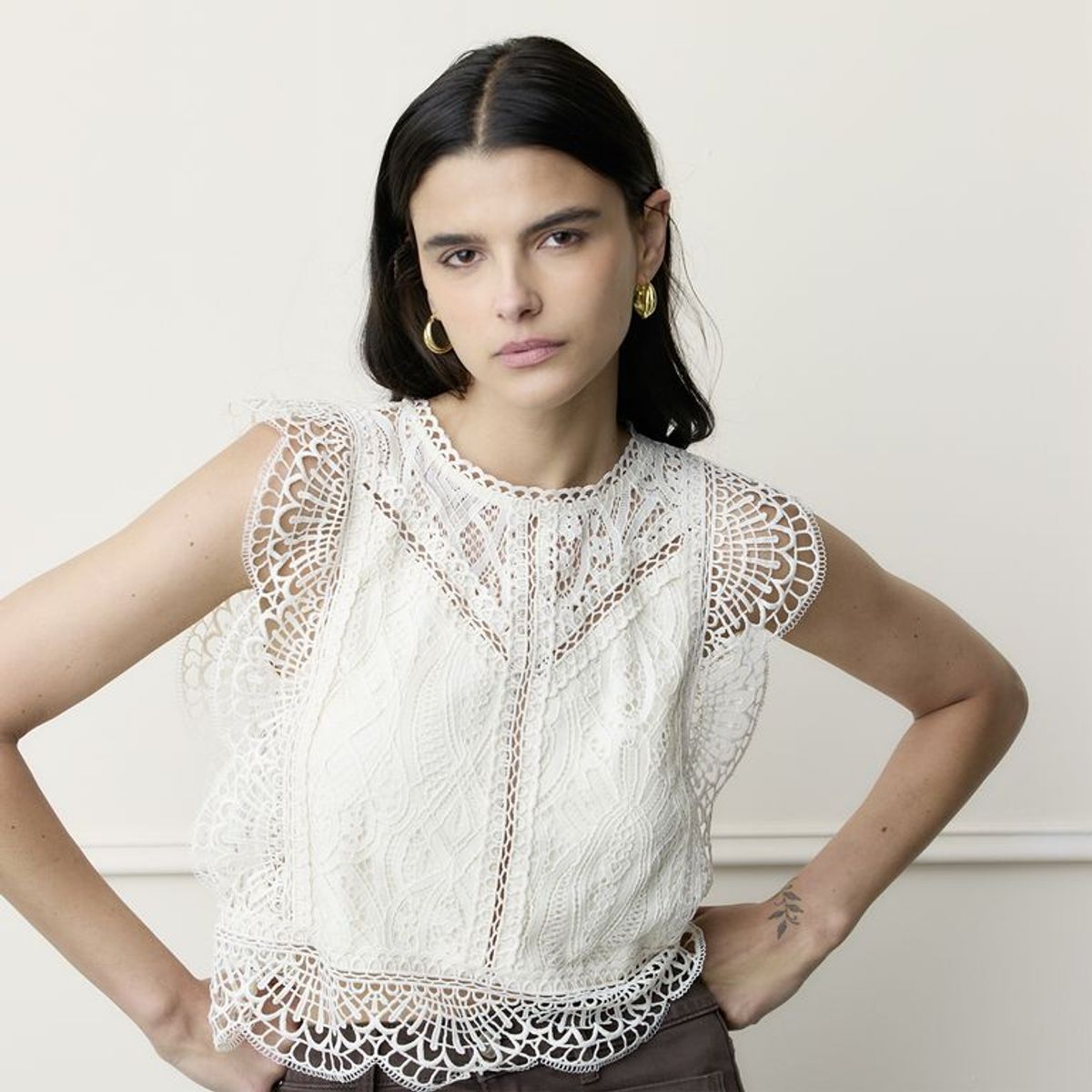 BASEMENT - Blusa Sin Mangas Mujer Basement