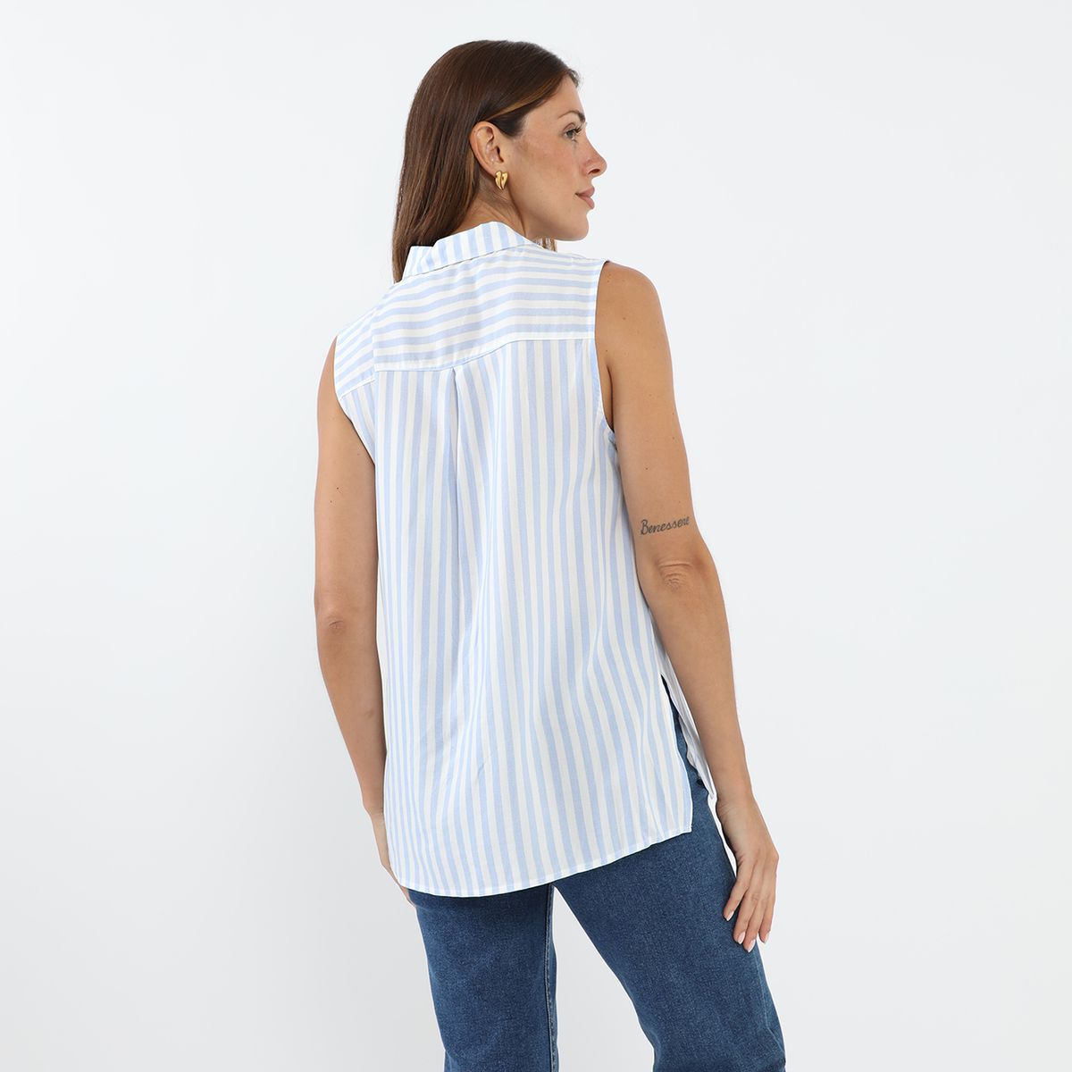 UNIVERSITY CLUB - Blusa Sin Mangas Mujer University Club