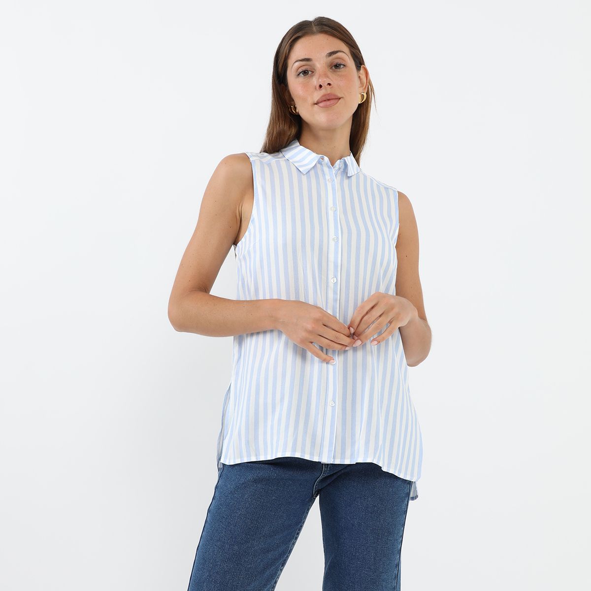UNIVERSITY CLUB - Blusa Sin Mangas Mujer University Club
