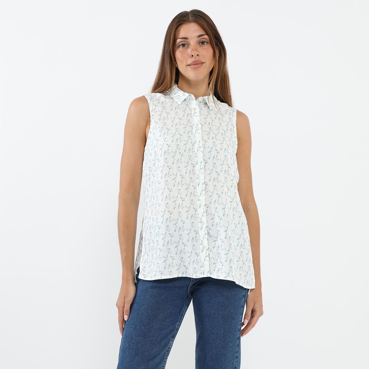 UNIVERSITY CLUB - Blusa Sin Mangas Mujer University Club