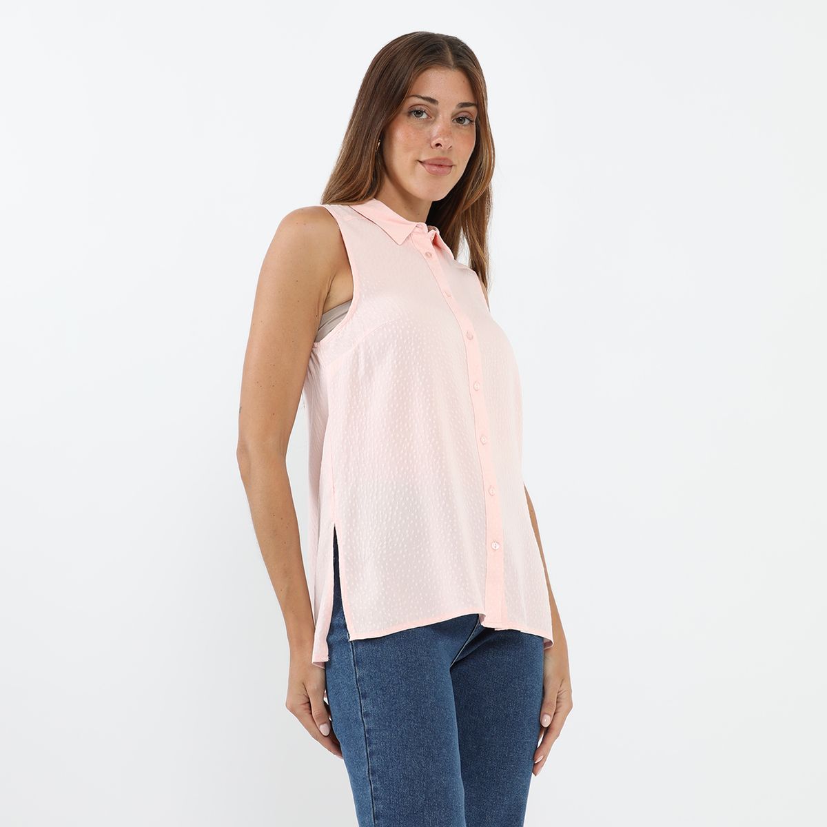 UNIVERSITY CLUB - Blusa Sin Mangas Mujer University Club