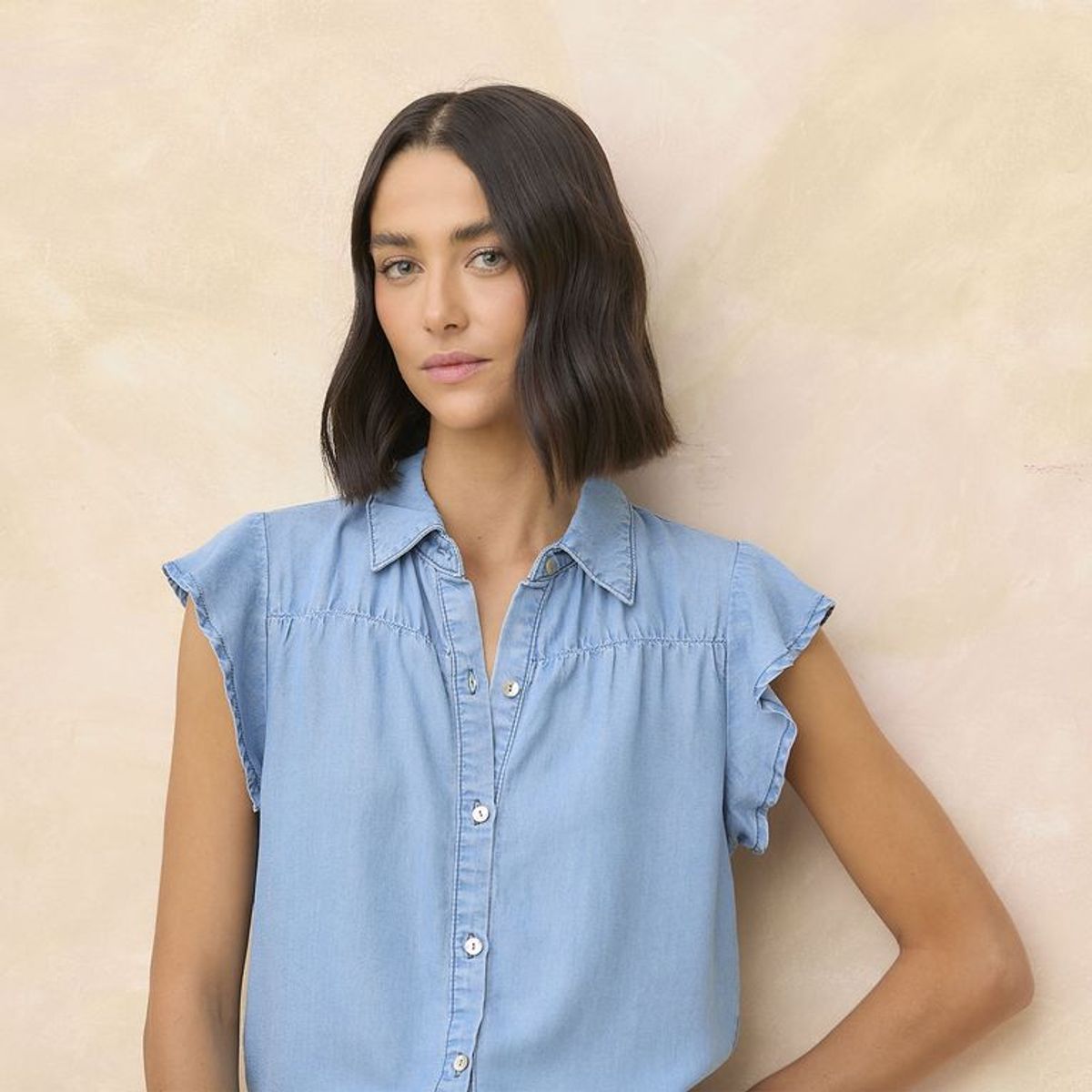 ELLE - Blusa Casual Mujer Elle