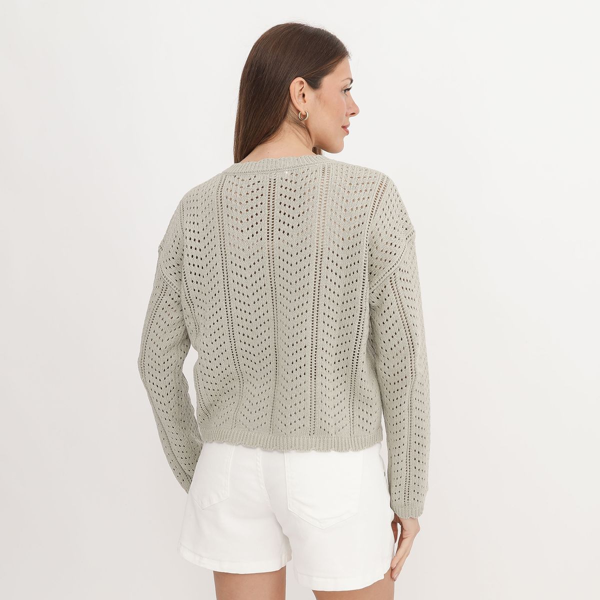 UNIVERSITY CLUB - Chompa Manga Larga Mujer University Club