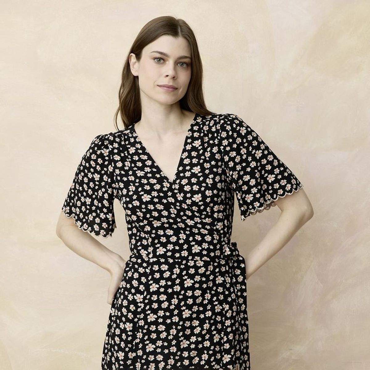 ELLE - Vestido Midi Mujer Elle