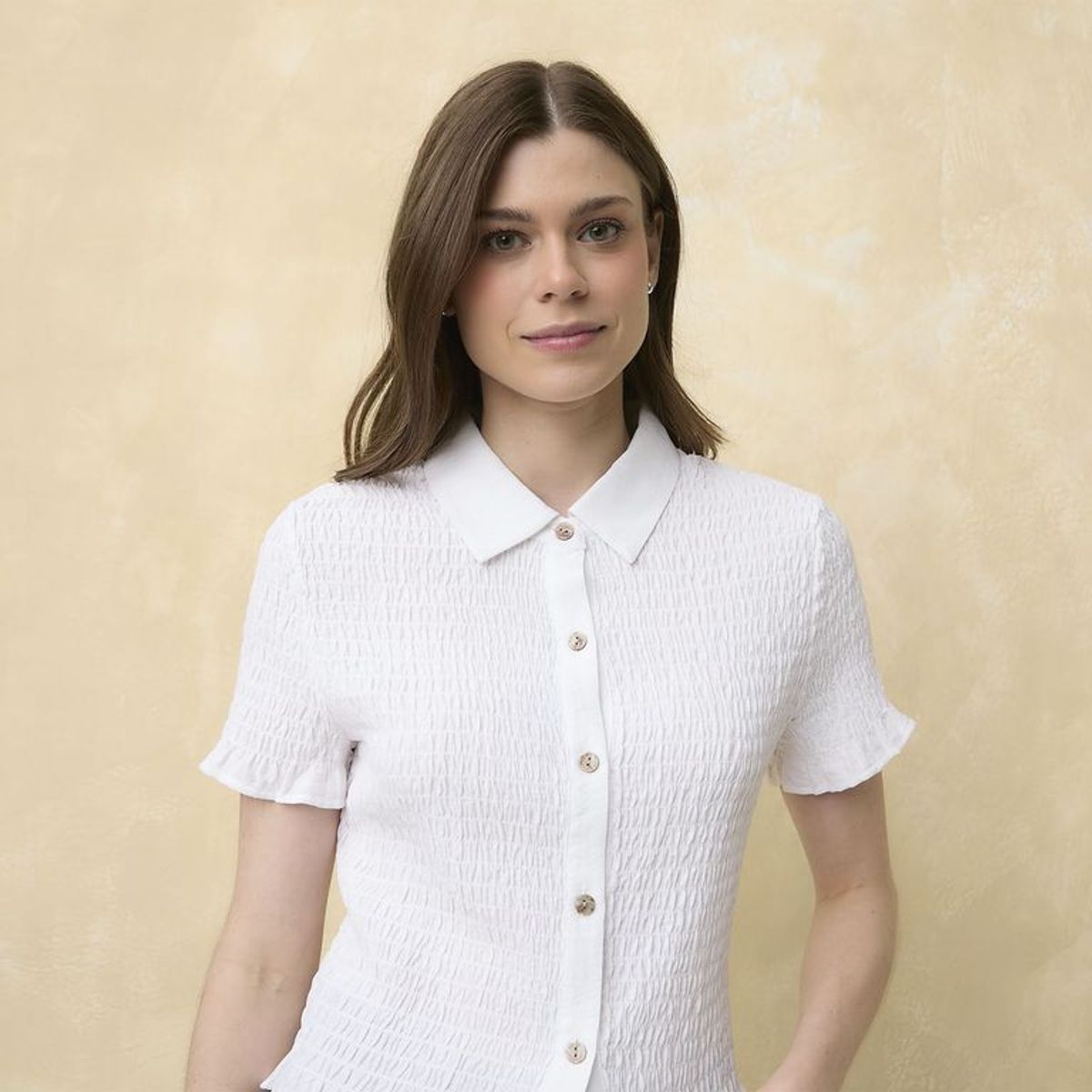 UNIVERSITY CLUB - Blusa Manga Corta Mujer University Club