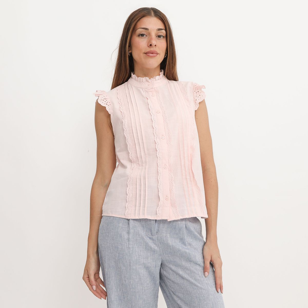 ELLE - Blusa Casual Mujer Elle