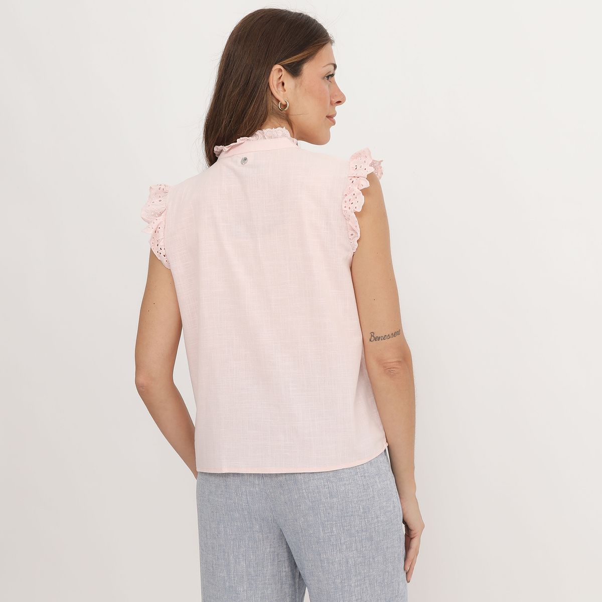 ELLE - Blusa Casual Mujer Elle