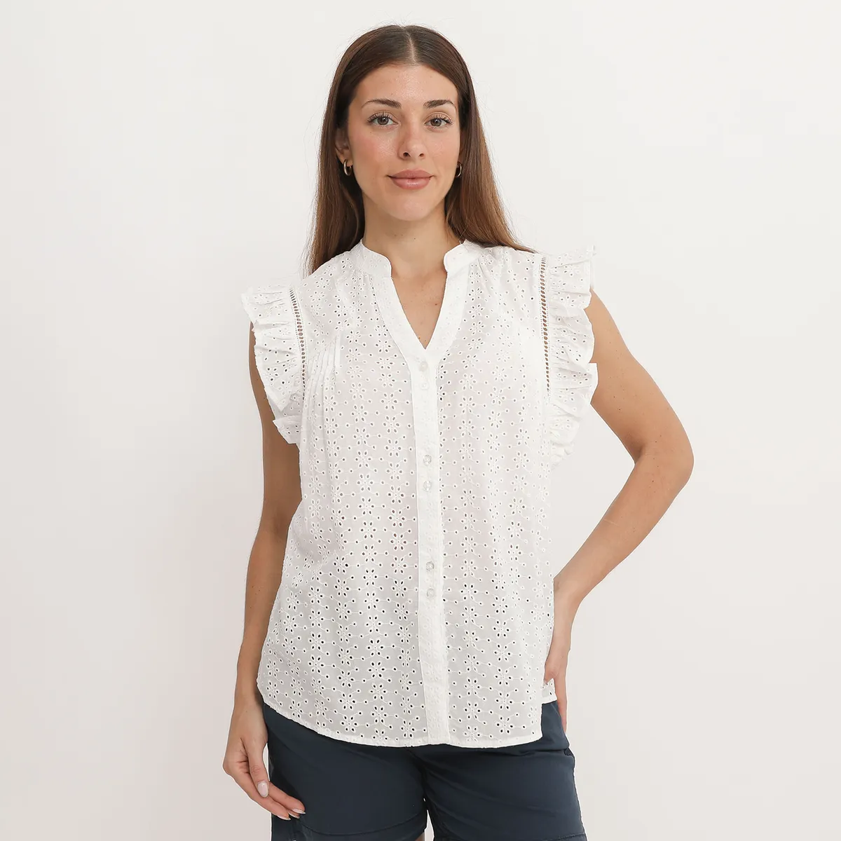 ELLE - Blusa Casual Mujer Elle