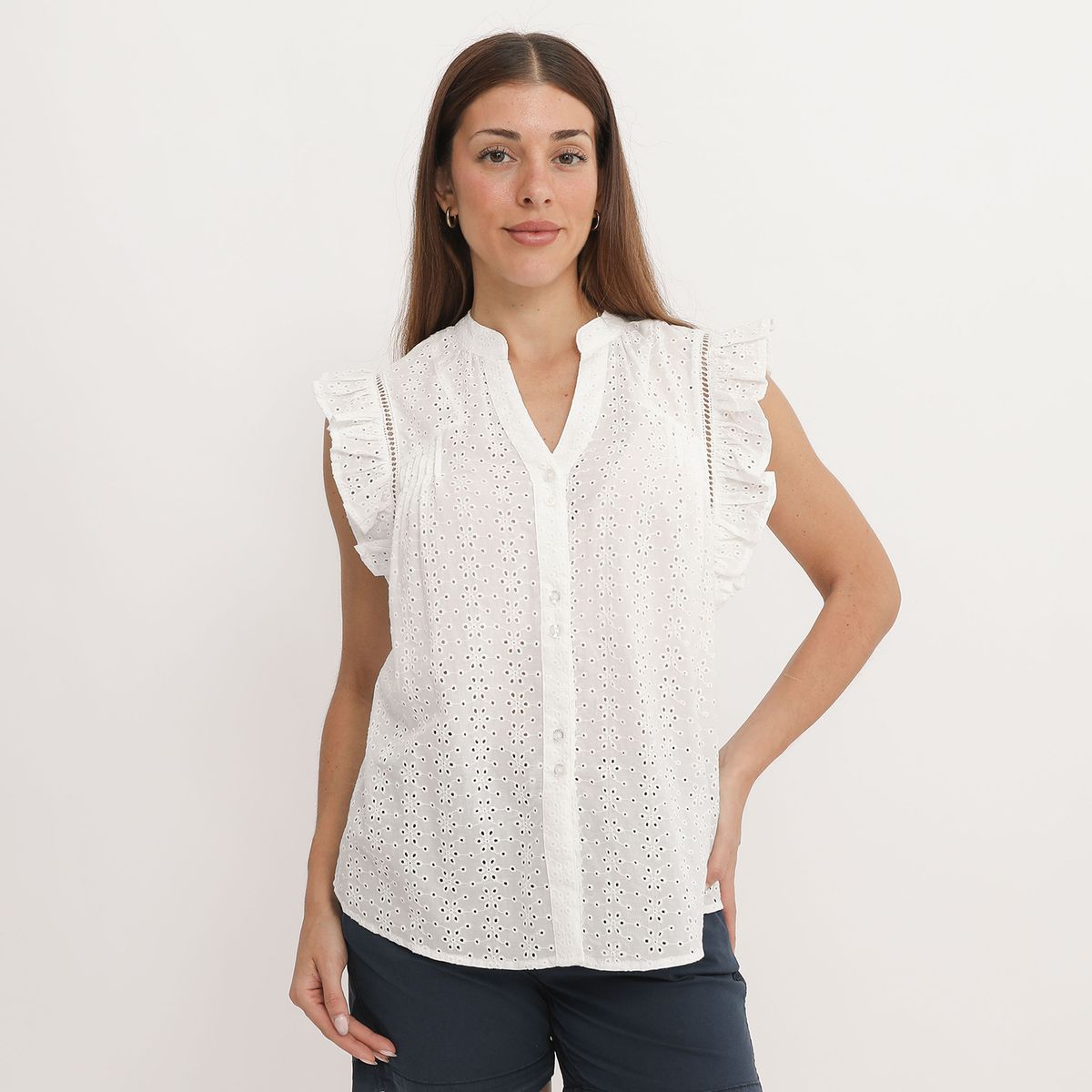 ELLE - Blusa Casual Mujer Elle