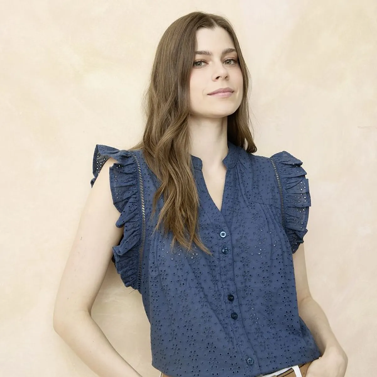 ELLE - Blusa Casual Mujer Elle