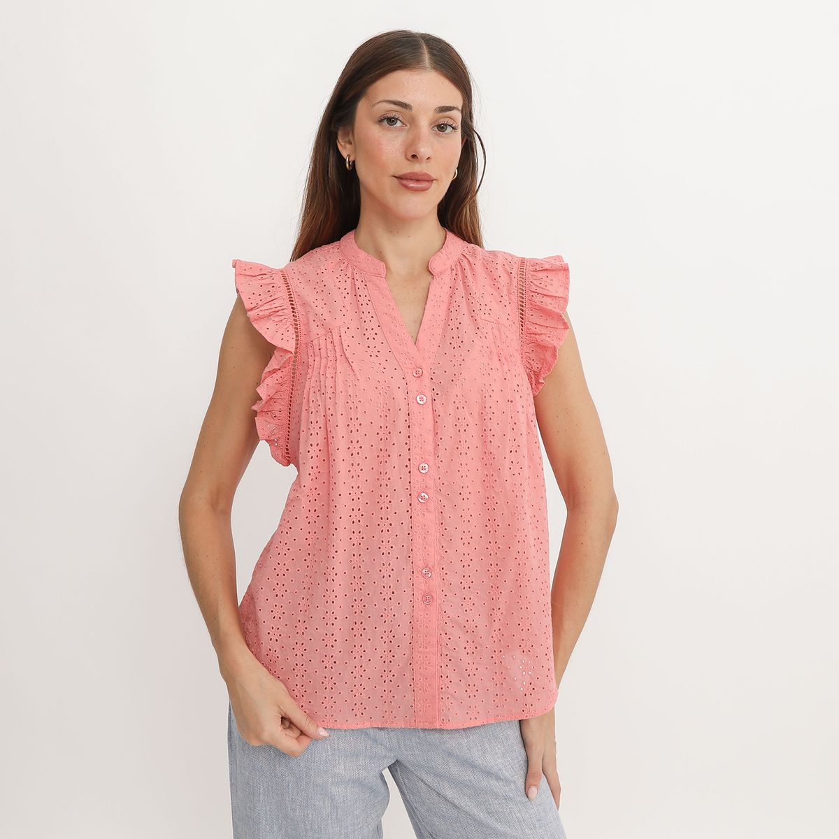ELLE - Blusa Casual Mujer Elle