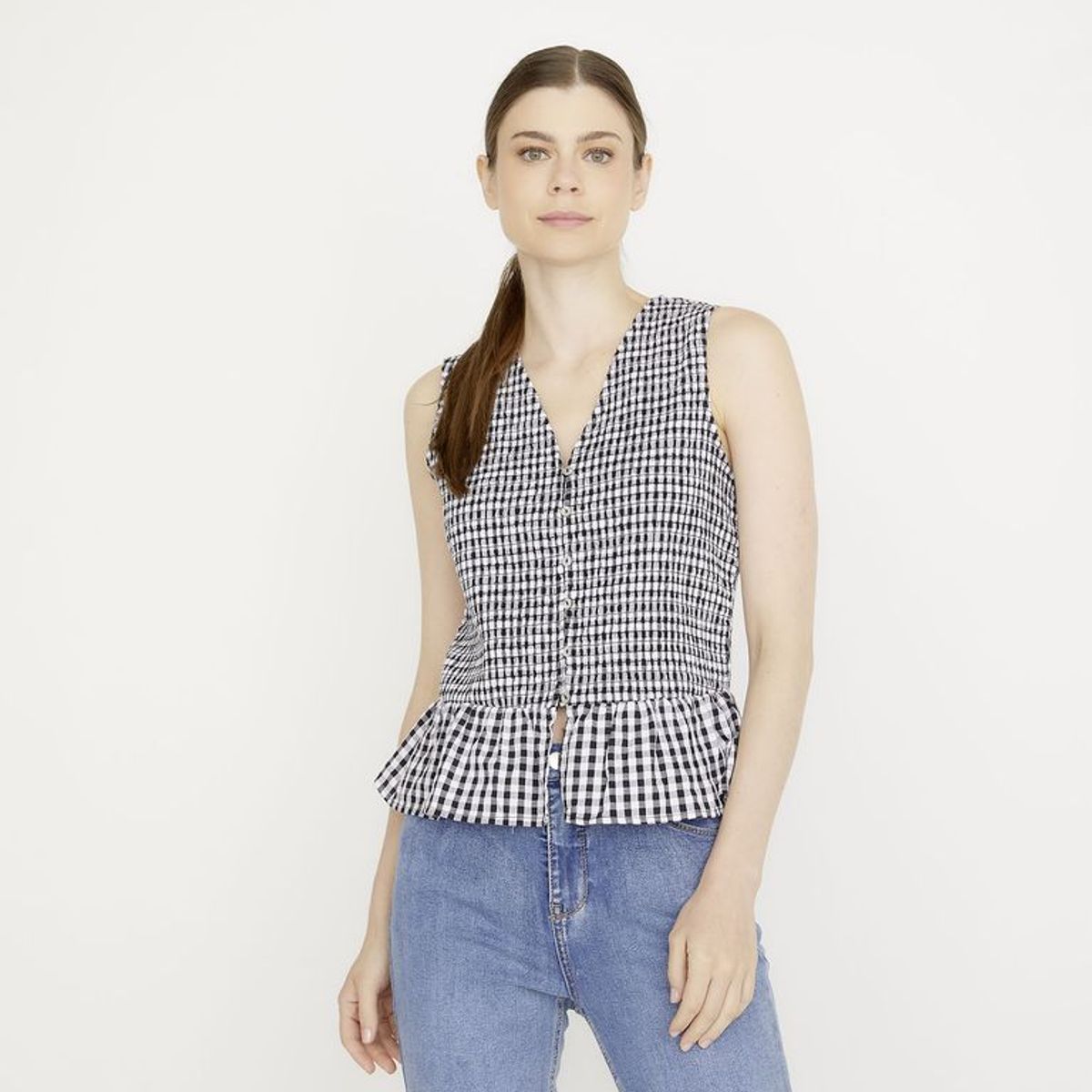 UNIVERSITY CLUB - Blusa Sin Mangas Mujer University Club