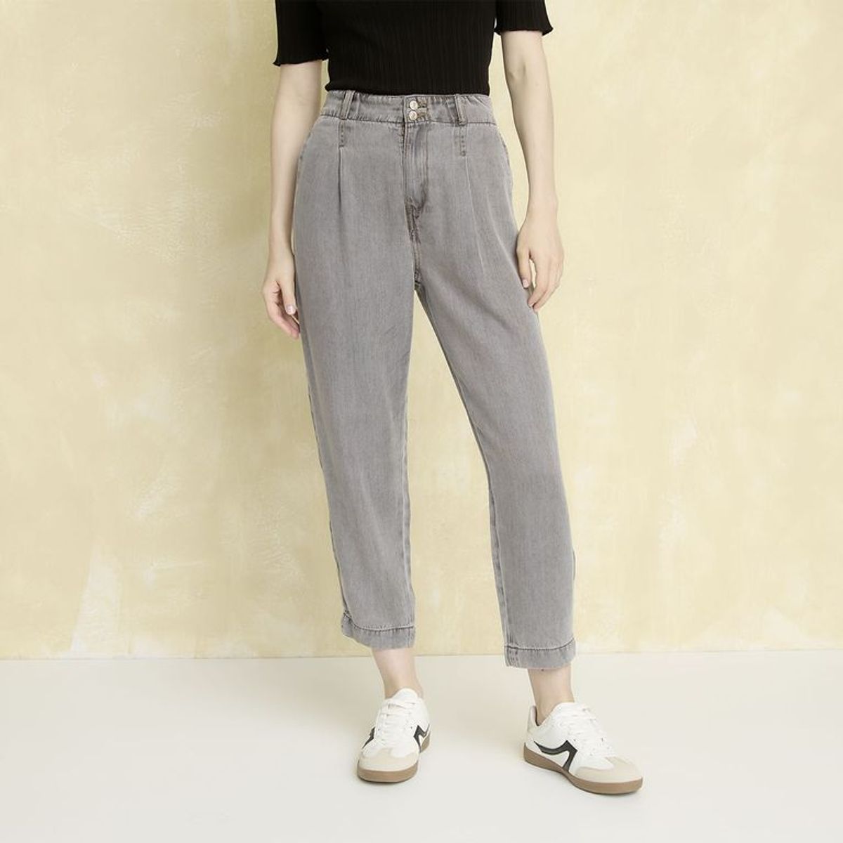 UNIVERSITY CLUB - Jean Regular Fit Tiro Alto Mujer University Club