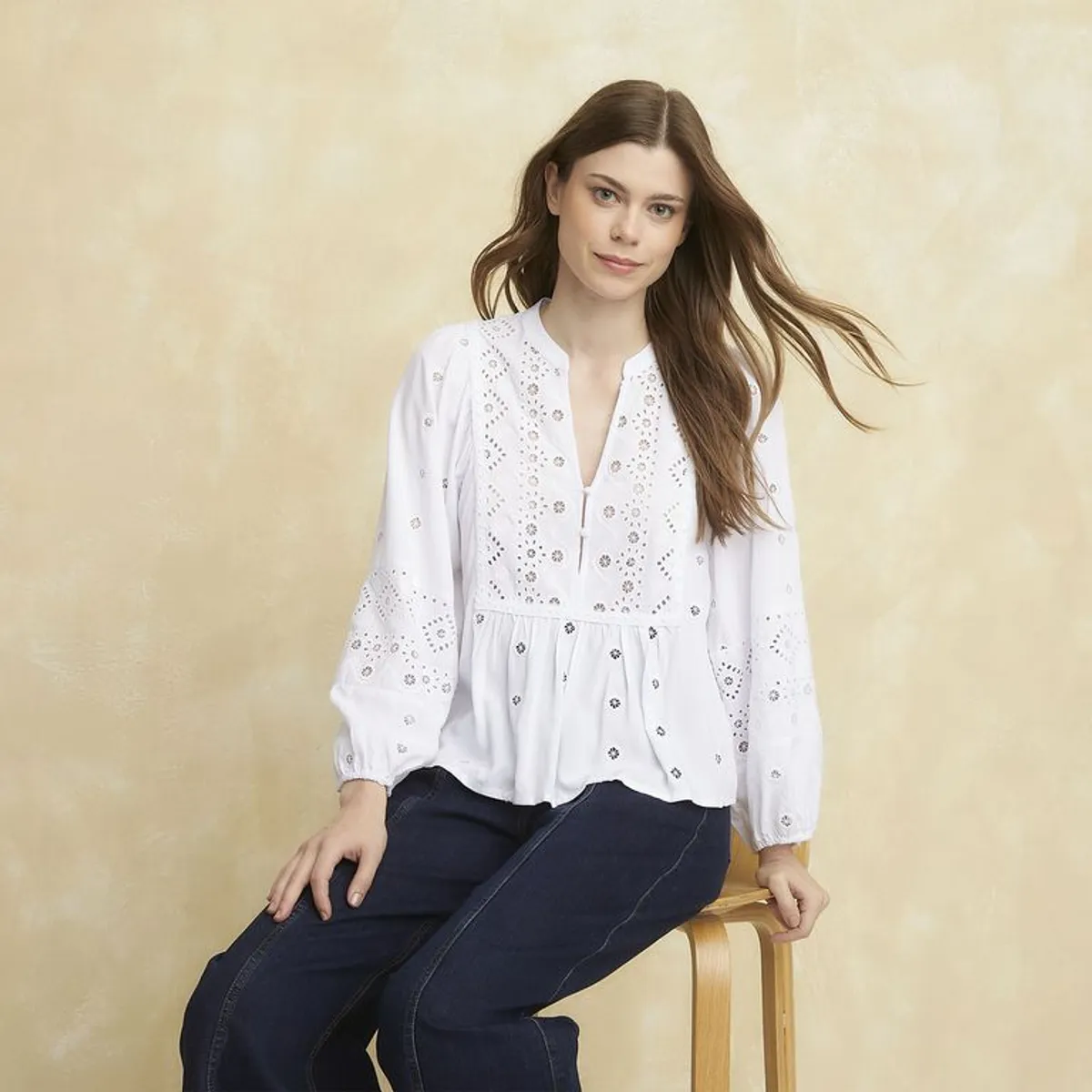 UNIVERSITY CLUB - Blusa Manga Larga Mujer University Club