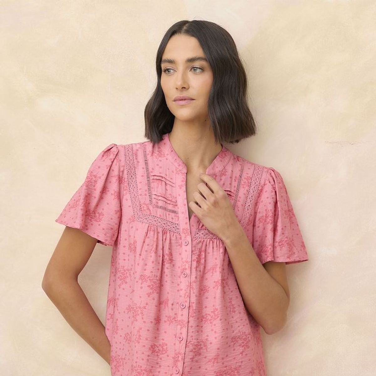 ELLE - Blusa Casual Mujer Elle