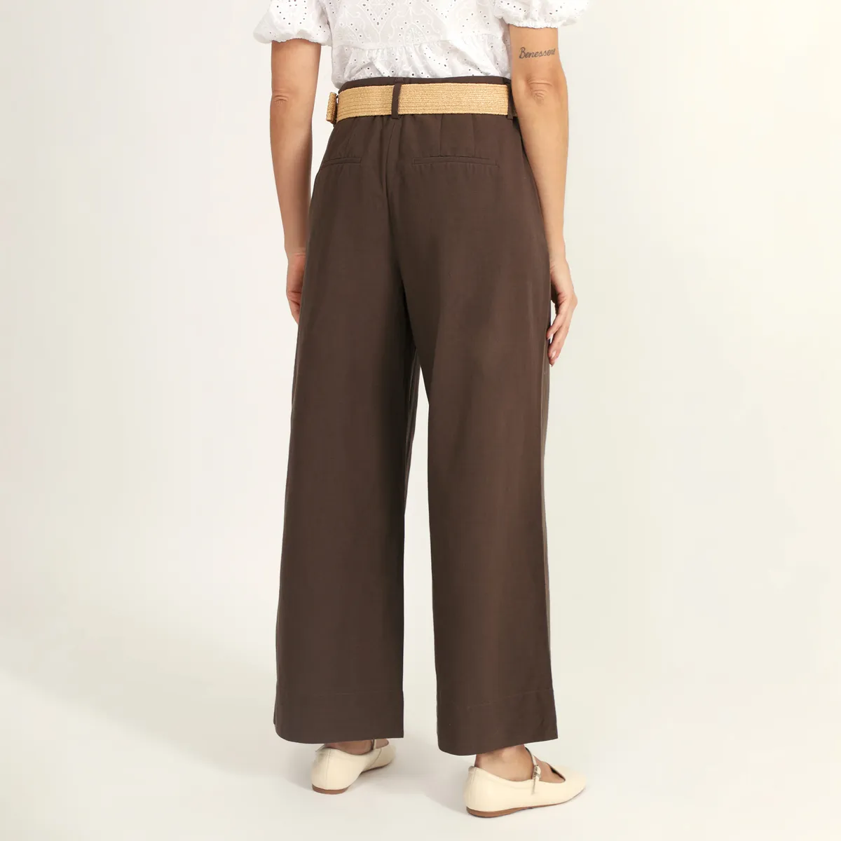 UNIVERSITY CLUB - Pantalón Fluido Mujer University Club