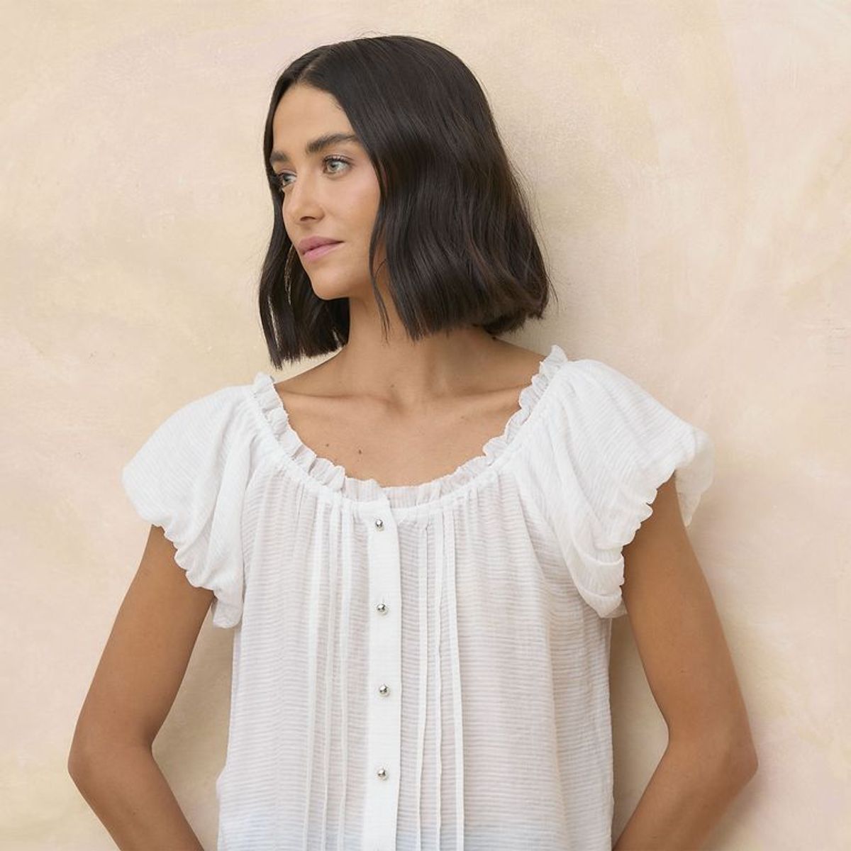 ELLE - Blusa Casual Mujer Elle