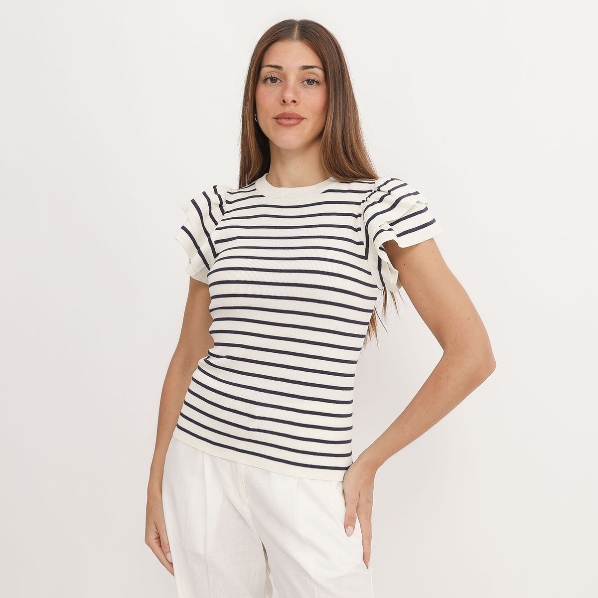 ELLE - Polo Tejido Mujer Elle