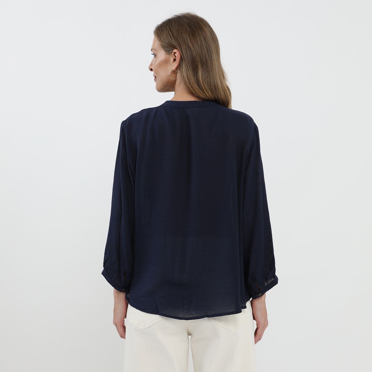 NEWPORT - Blusa Manga Larga Mujer Newport